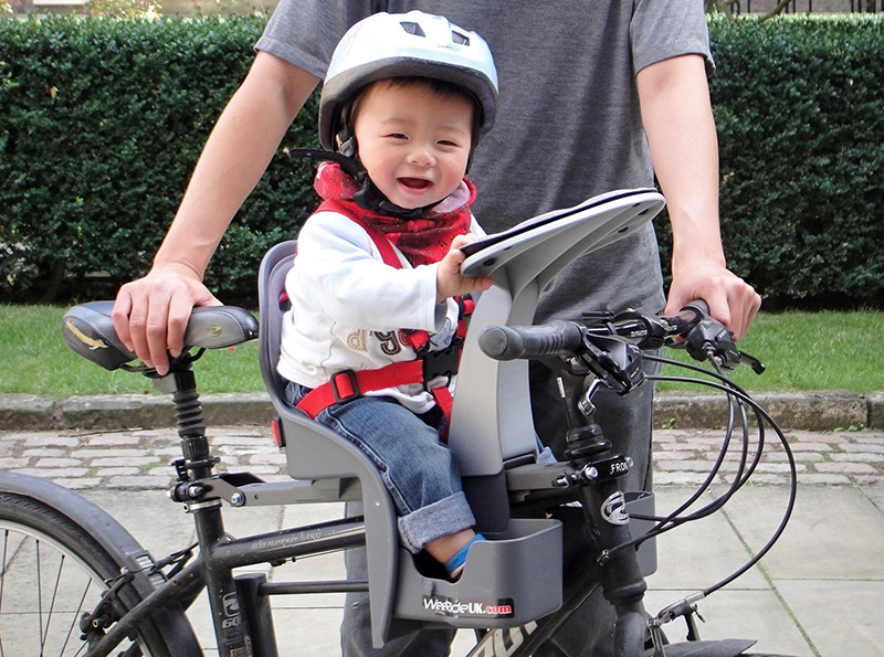 weeride safe front child bike seat